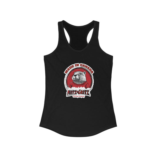 NitznGritz' Made in Canada Women's Ideal Racerback Tank