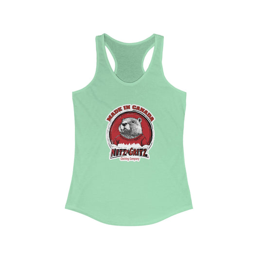 NitznGritz' Made in Canada Women's Ideal Racerback Tank