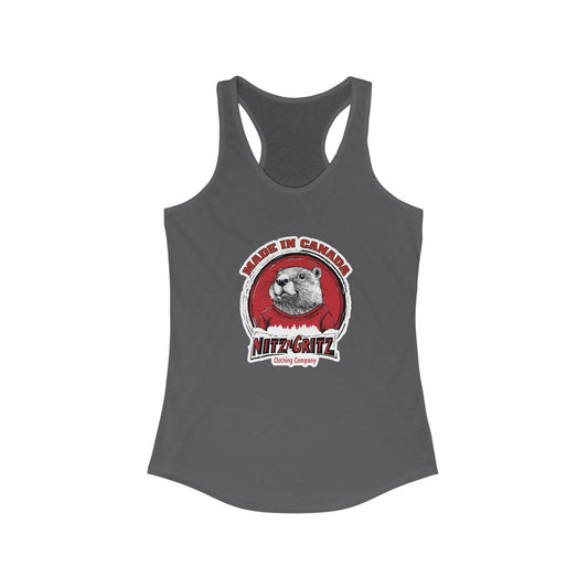NitznGritz' Made in Canada Women's Ideal Racerback Tank