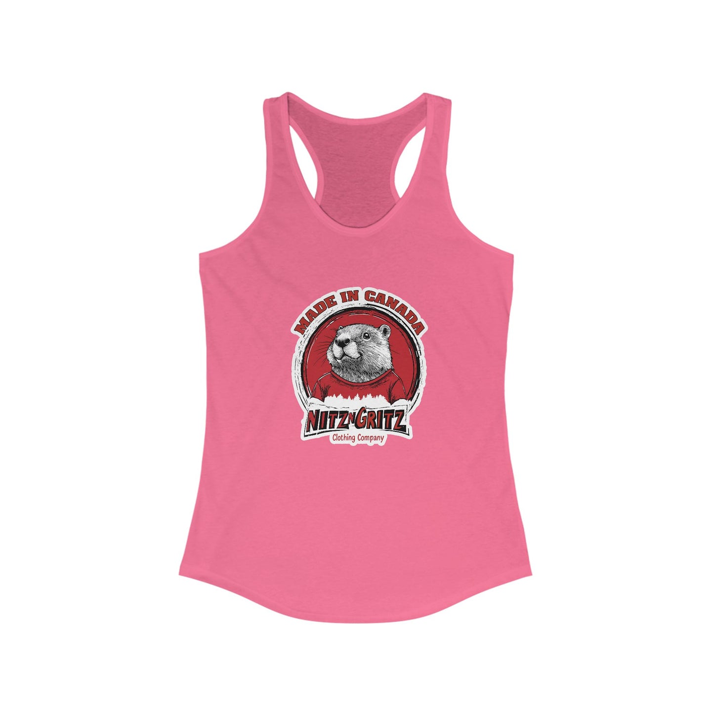 NitznGritz' Made in Canada Women's Ideal Racerback Tank