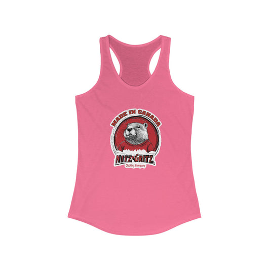 NitznGritz' Made in Canada Women's Ideal Racerback Tank
