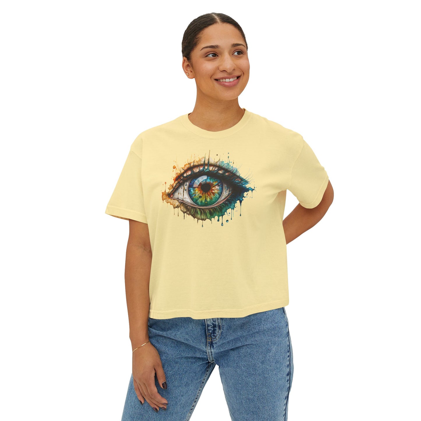 Color Eye Women's Boxy Tee
