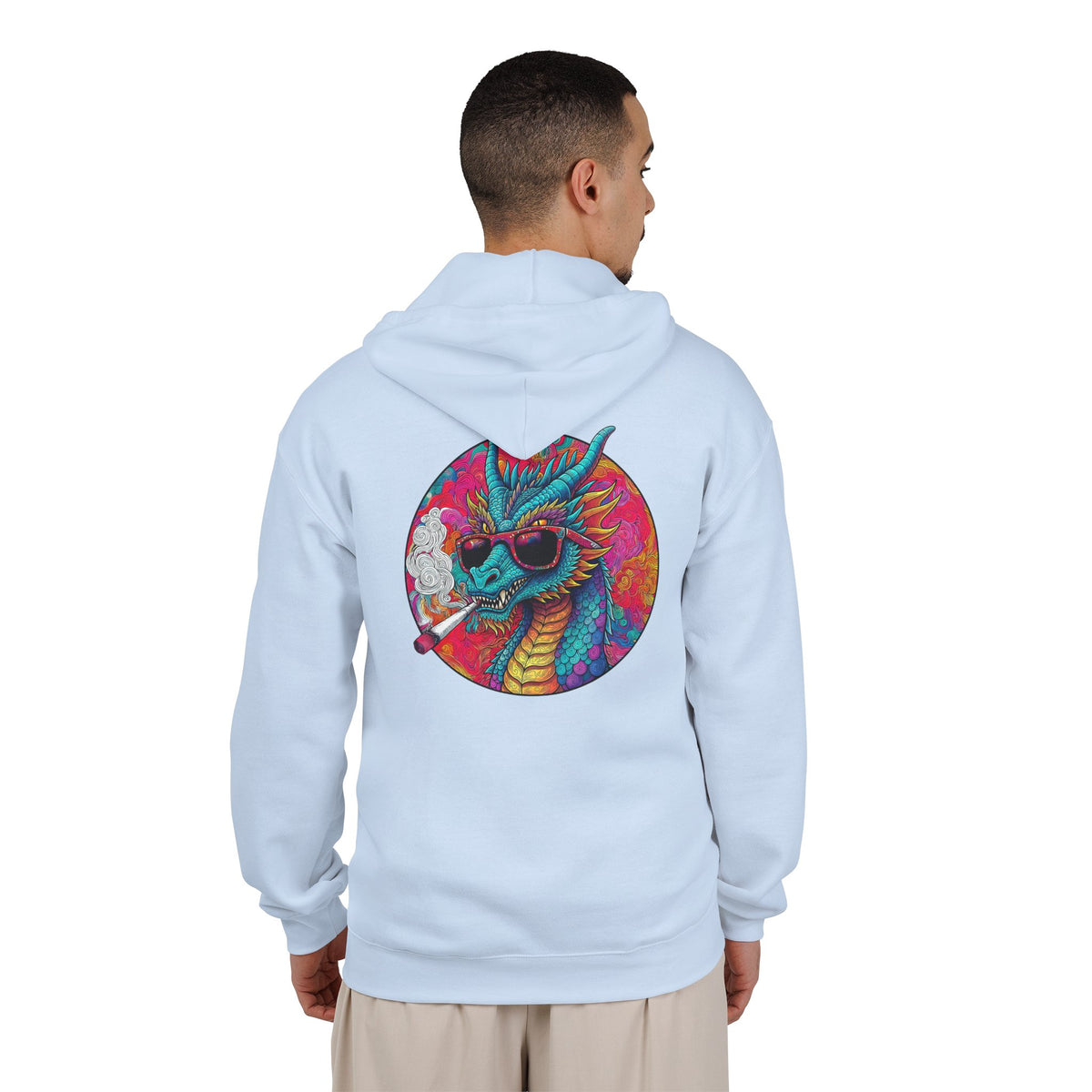 Dragon Puffer Unisex Heavy Blend™ Full Zip Hooded Sweatshirt