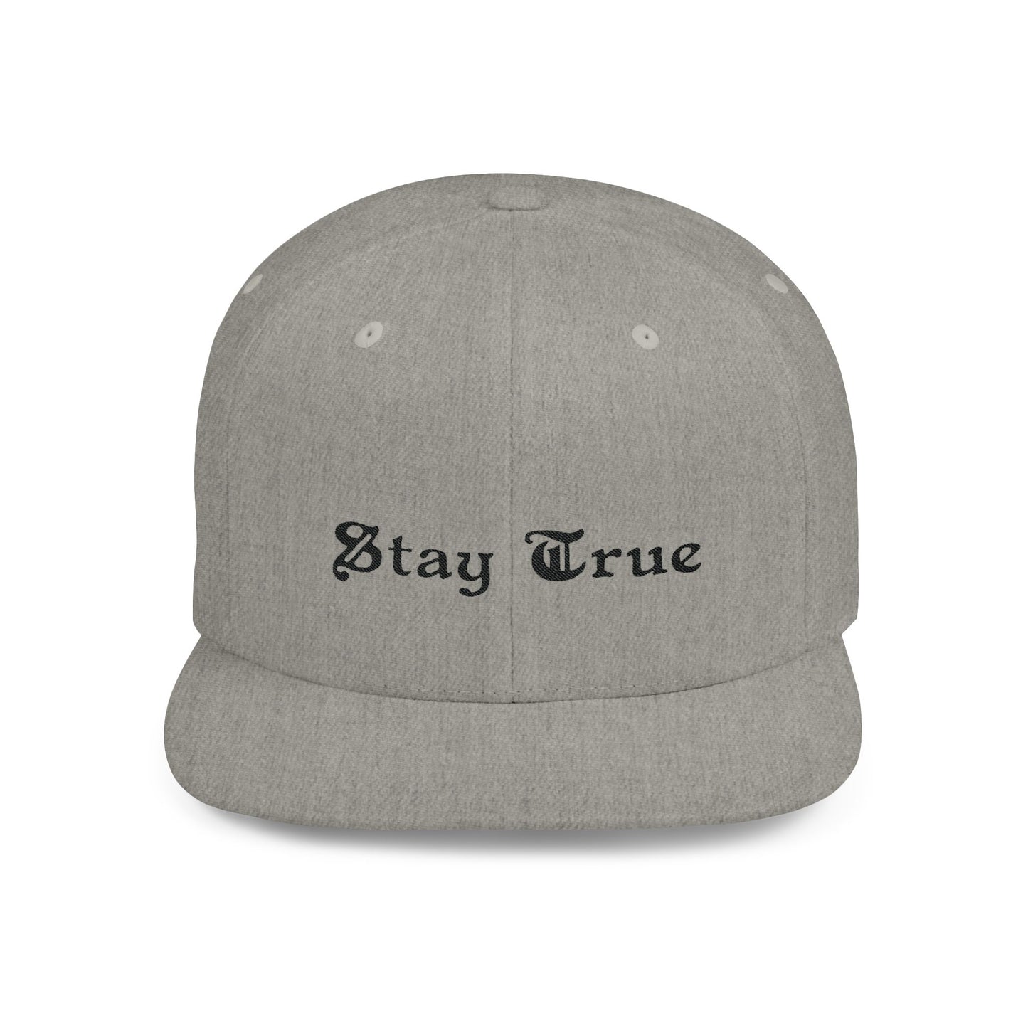 Stay True Flat Bill Snapback