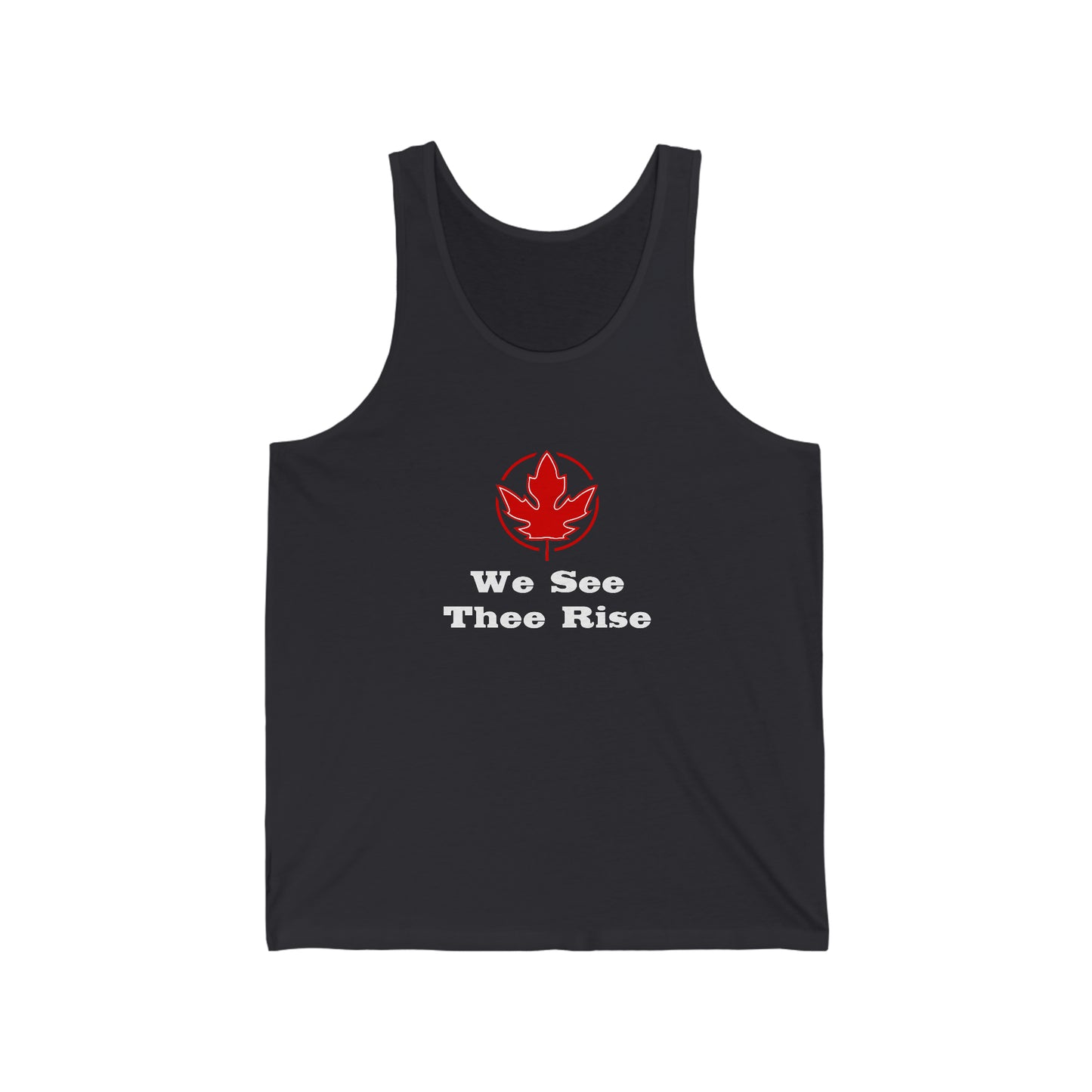 We See Thee ..Unisex Jersey Tank