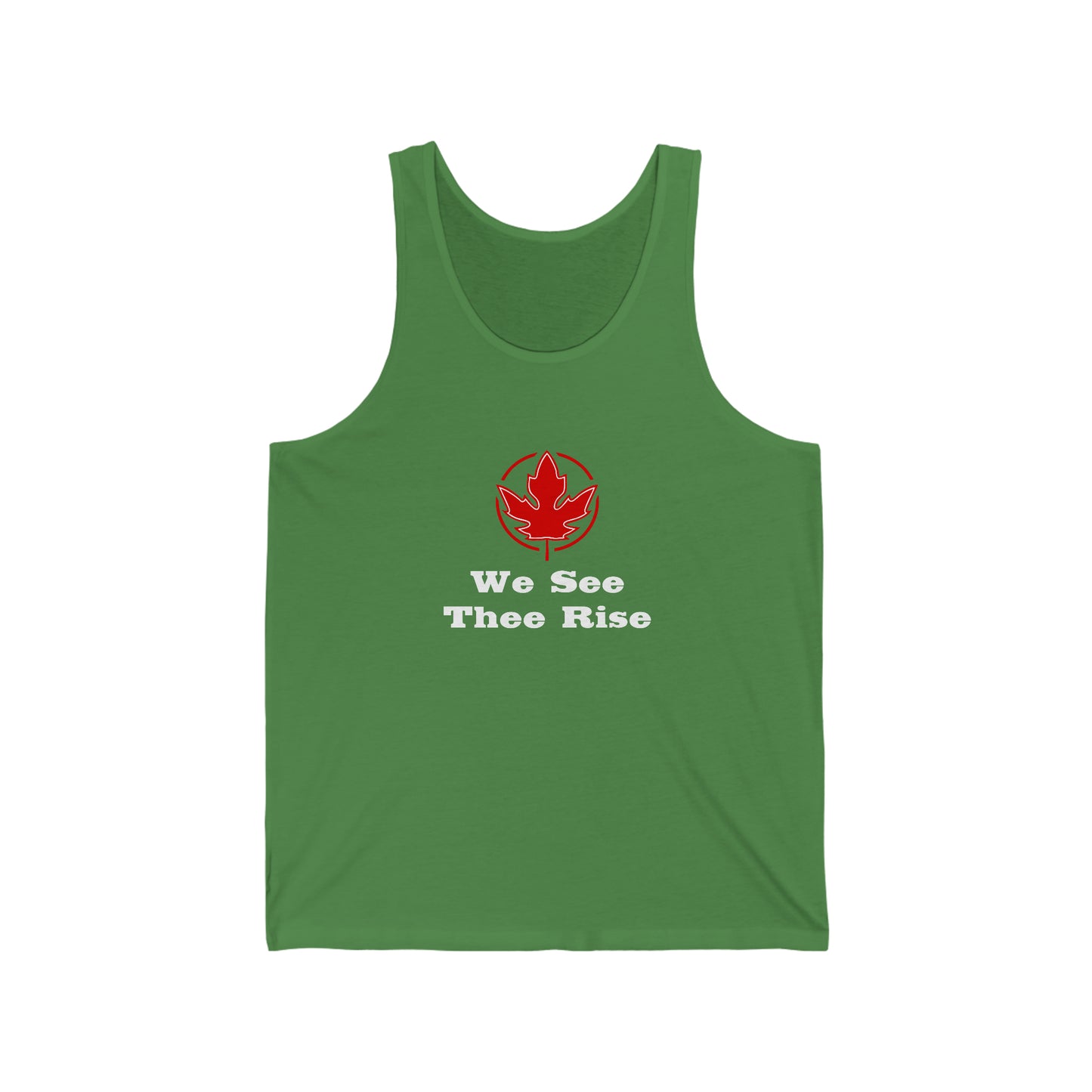 We See Thee ..Unisex Jersey Tank