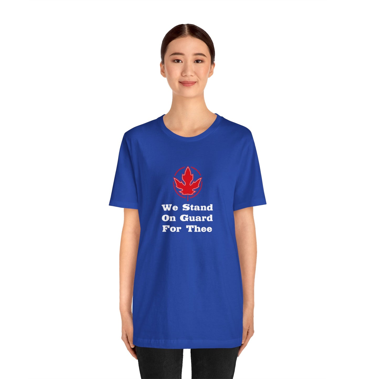 We Stand On Guard Unisex Jersey Short Sleeve Tee