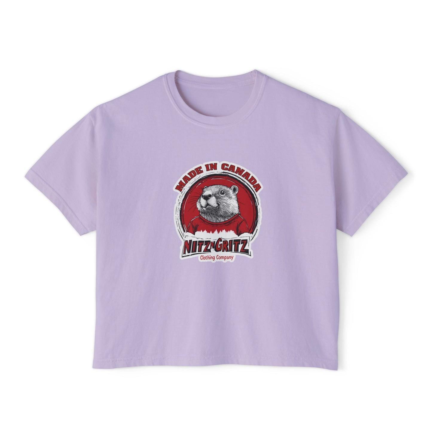 NitznGritz' Made in Canada Women's Boxy Tee