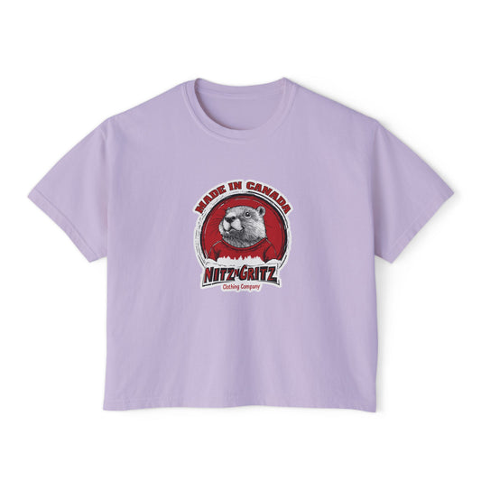 NitznGritz' Made in Canada Women's Boxy Tee