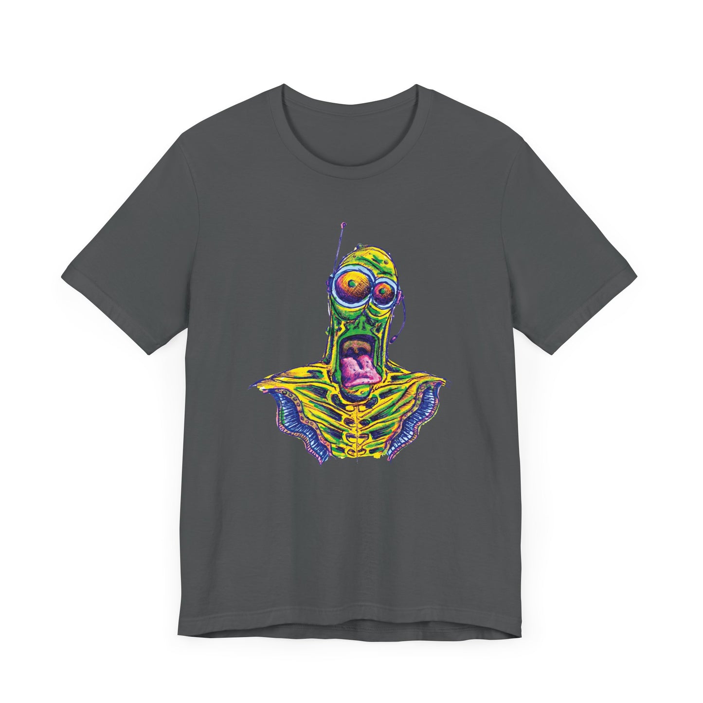 Happy Alien    Unisex Jersey Short Sleeve Tee