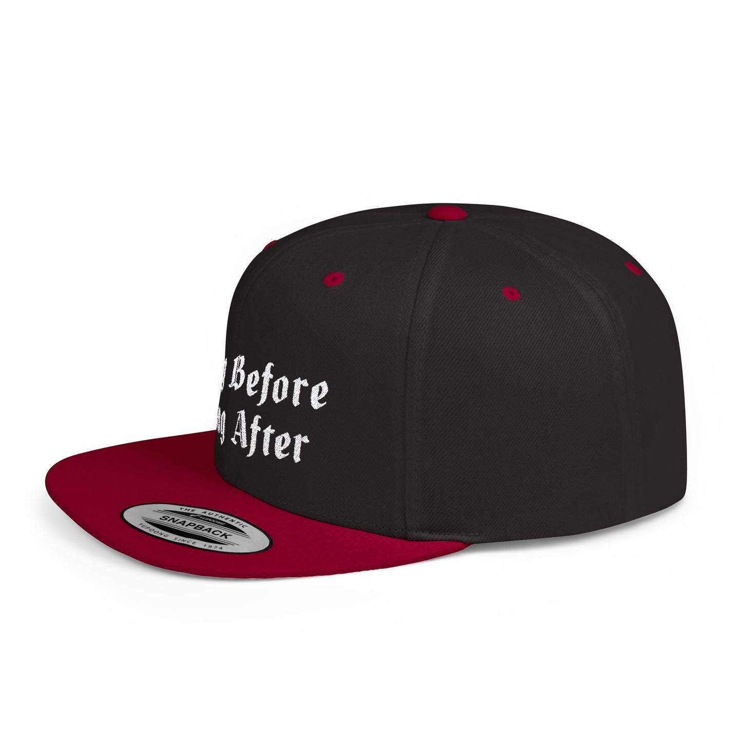 Long Before Long After Flat Bill Snapback