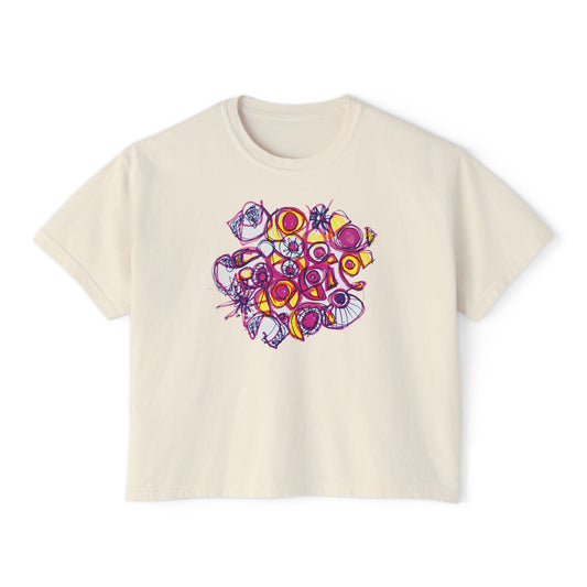Arty Cloud Women's Boxy Tee
