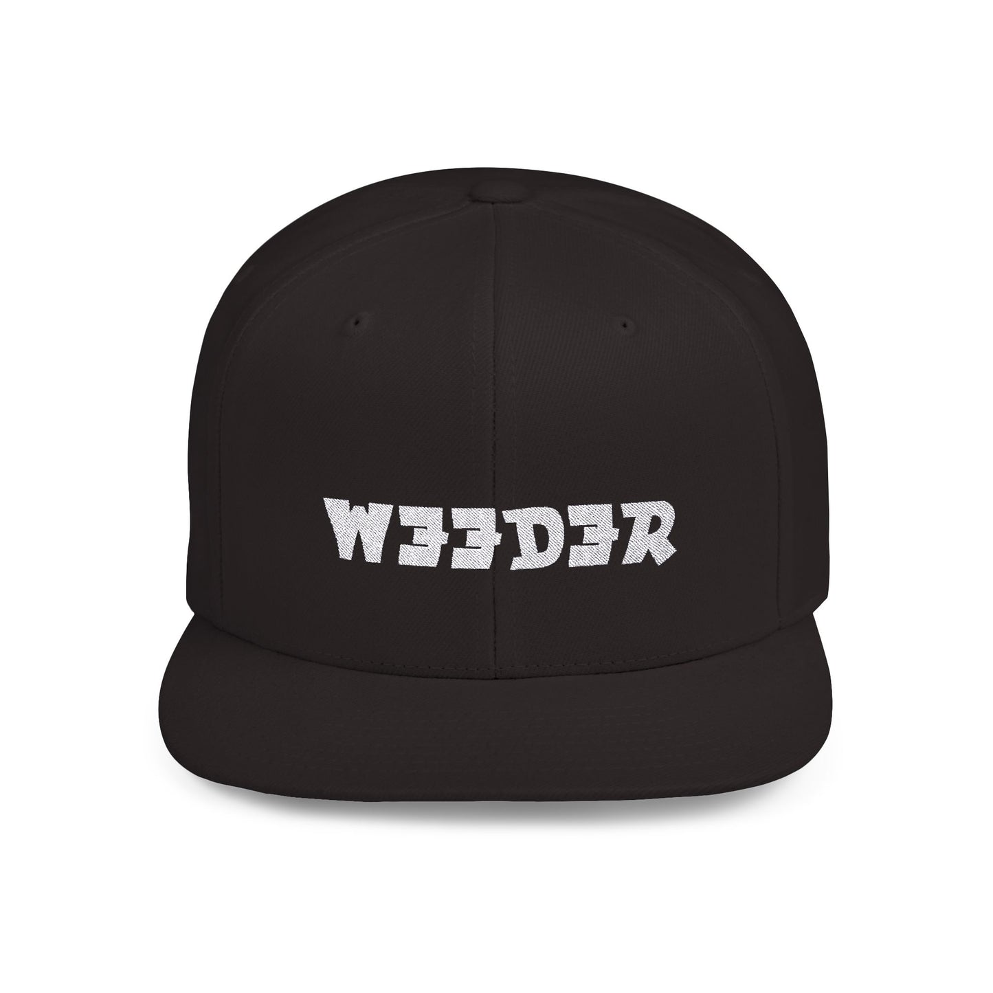 Weeder wear Flat Bill Snapback