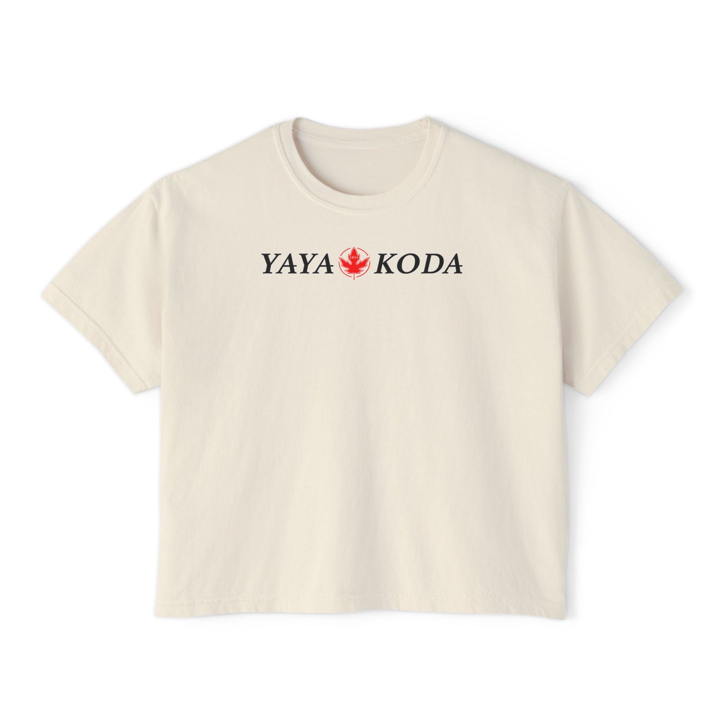 YAYAKODA Women's Boxy Tee
