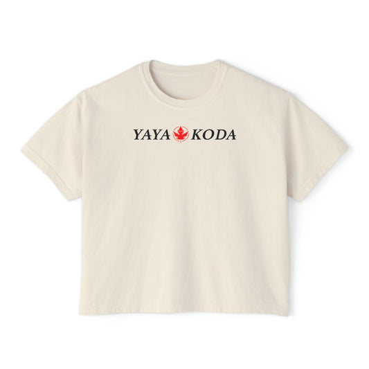 YAYAKODA Women's Boxy Tee