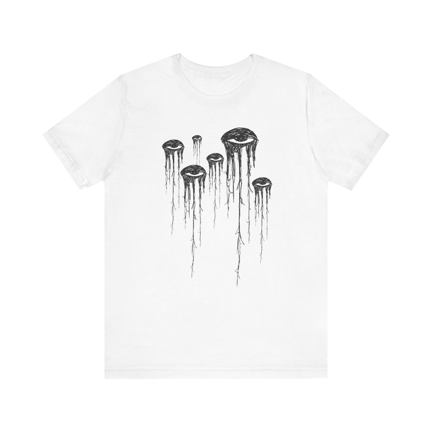 SEA OF EYES....Unisex Jersey Short Sleeve Tee