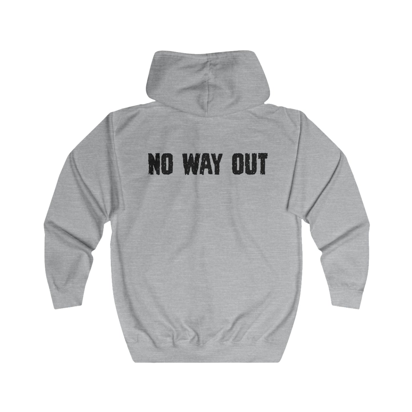 No Way Out Unisex Full Zip Hoodie