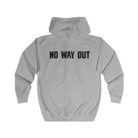 No Way Out Unisex Full Zip Hoodie