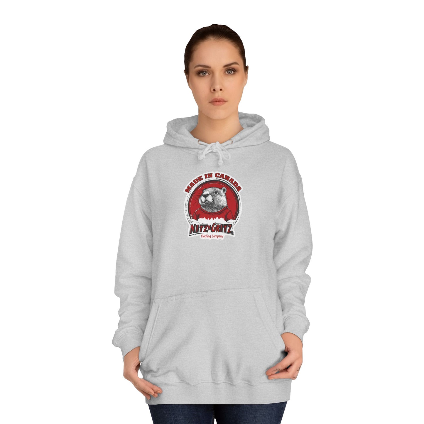 NitznGritz' Made in Canada Unisex College Hoodie