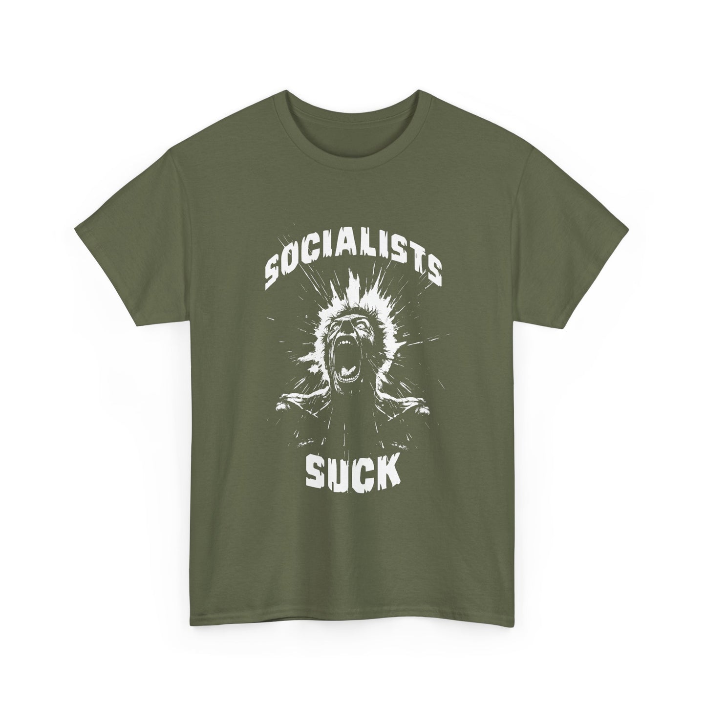 Socialists Suck Unisex Heavy Cotton Tee