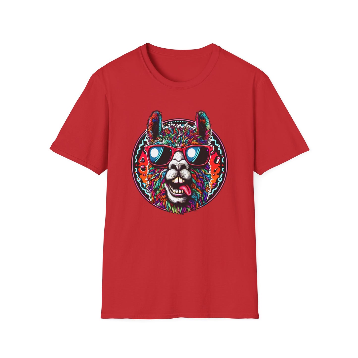 Mama Llama Unisex Softstyle T-Shirt