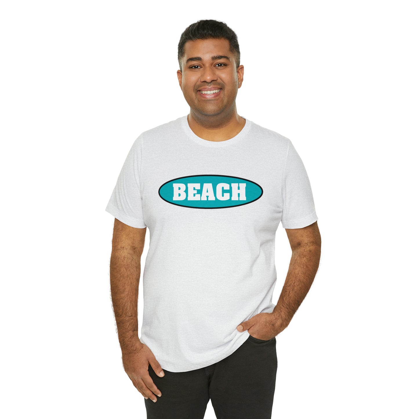BEACH..Unisex Jersey Short Sleeve