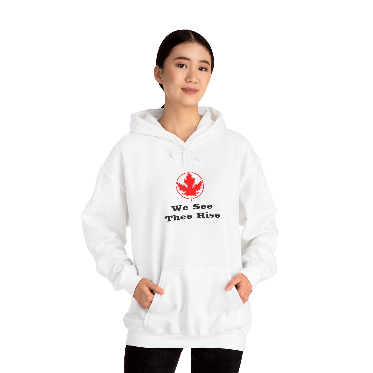 We See Thee Rise.  Unisex Heavy Blend™ Hooded Sweatshirt
