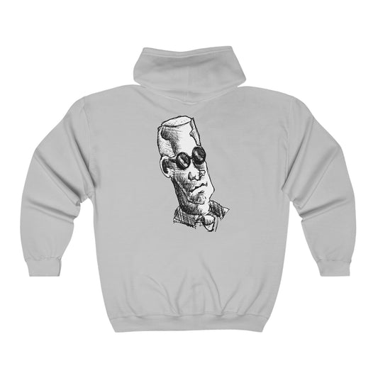 Pssst...Bob?   Unisex Heavy Blend™ Full Zip Hooded Sweatshirt