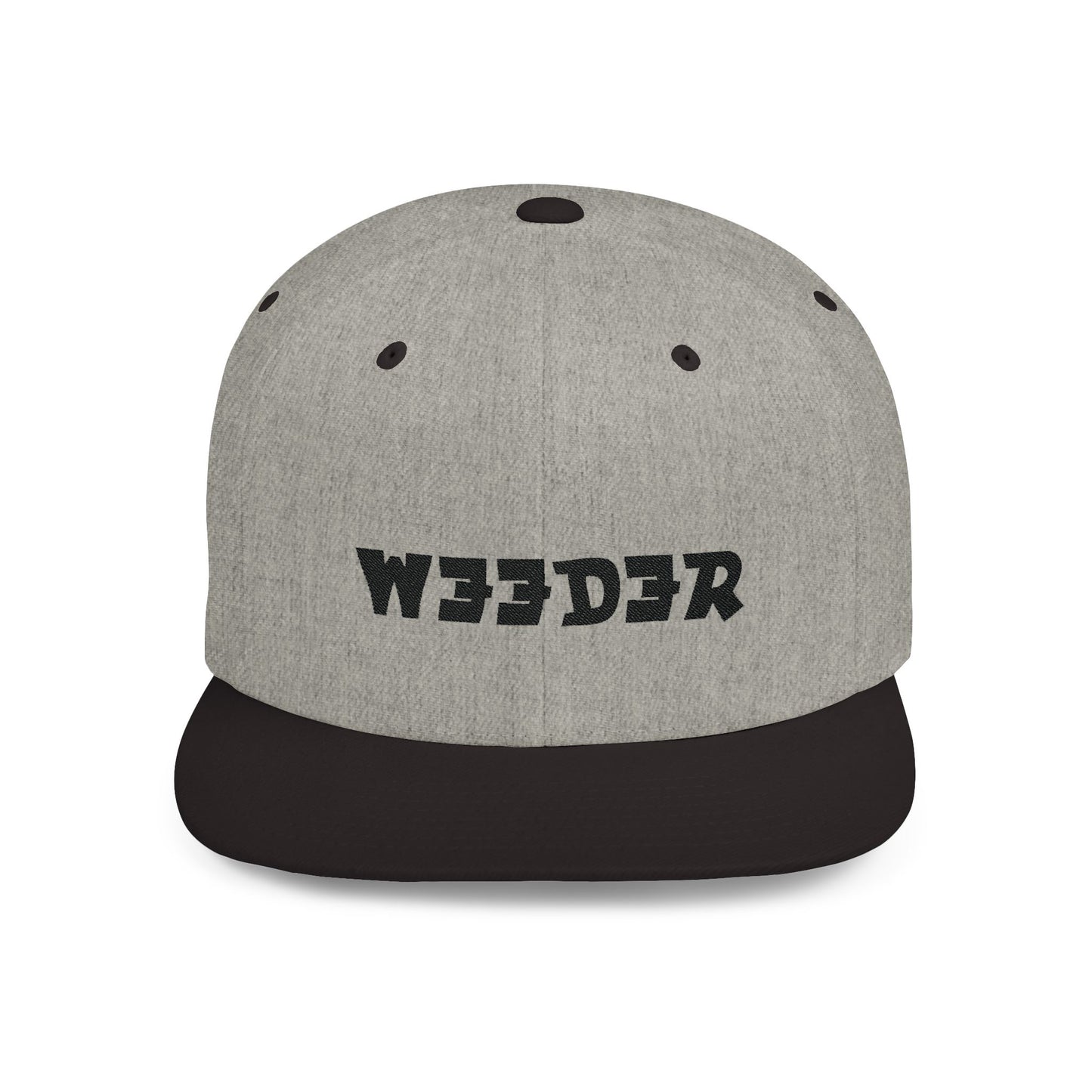 weeder wear Flat Bill Snapback