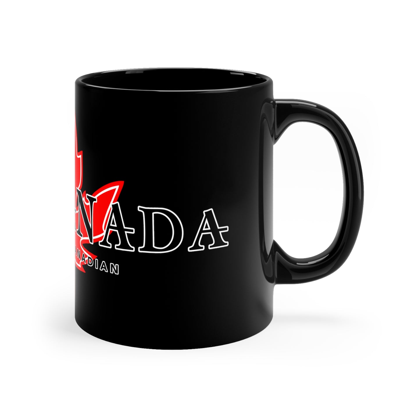 JoeCanada..11oz Black Mug