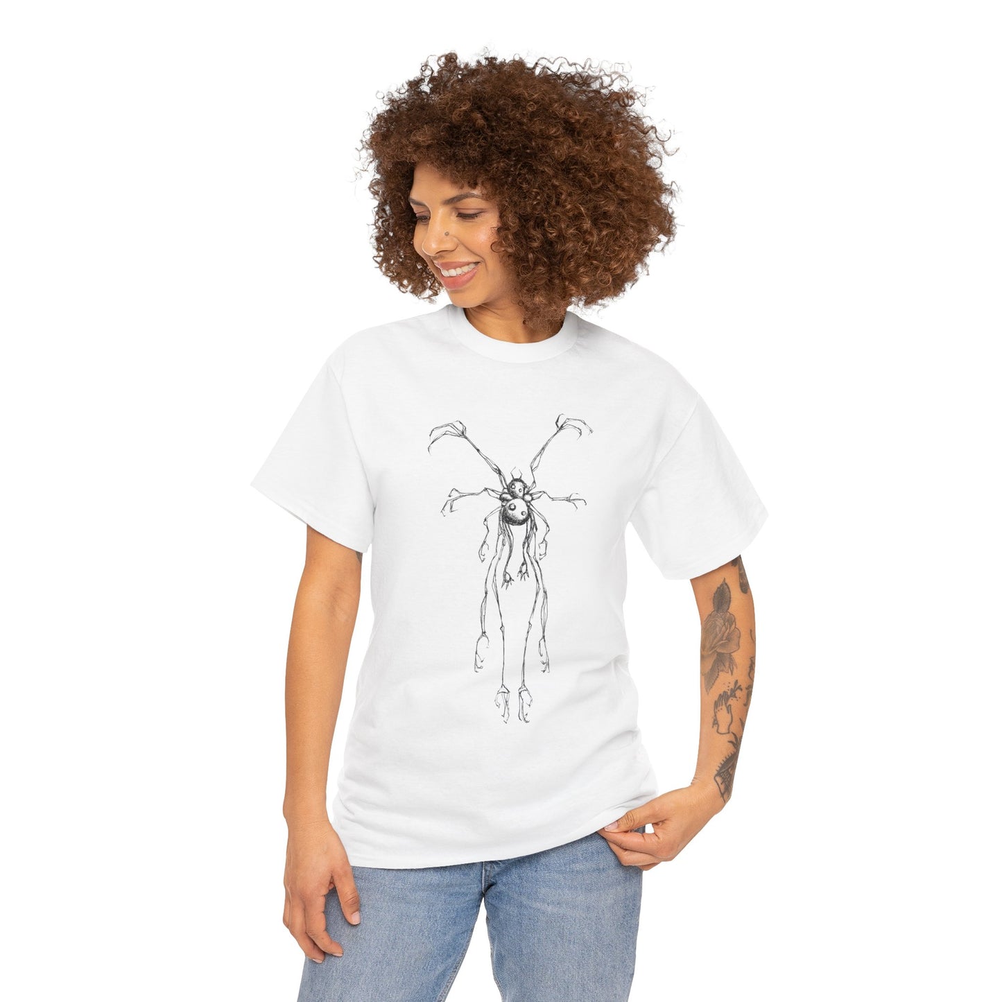 Spiders Armsa Unisex Heavy Cotton Tee