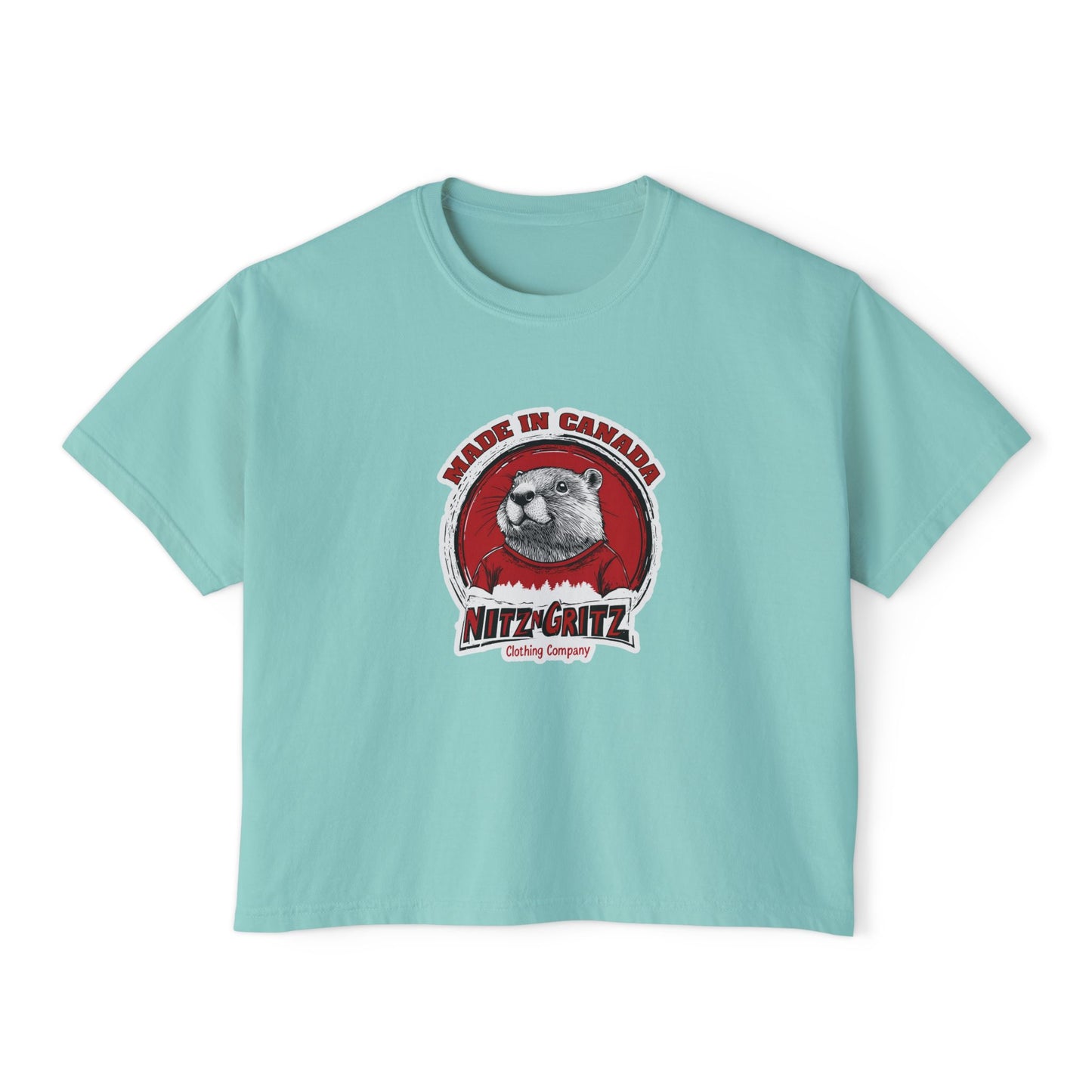 NitznGritz' Made in Canada Women's Boxy Tee