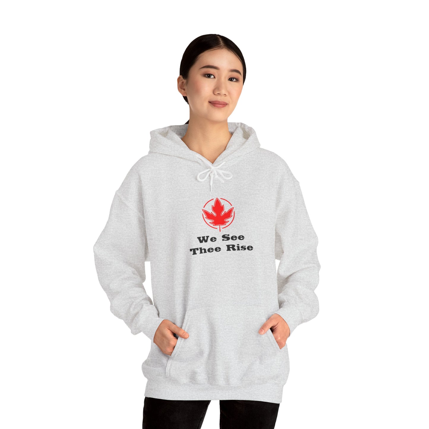 We See Thee Rise.  Unisex Heavy Blend™ Hooded Sweatshirt