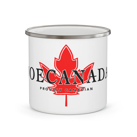 A Trademarked JoeCanada Enamel Camping Mug