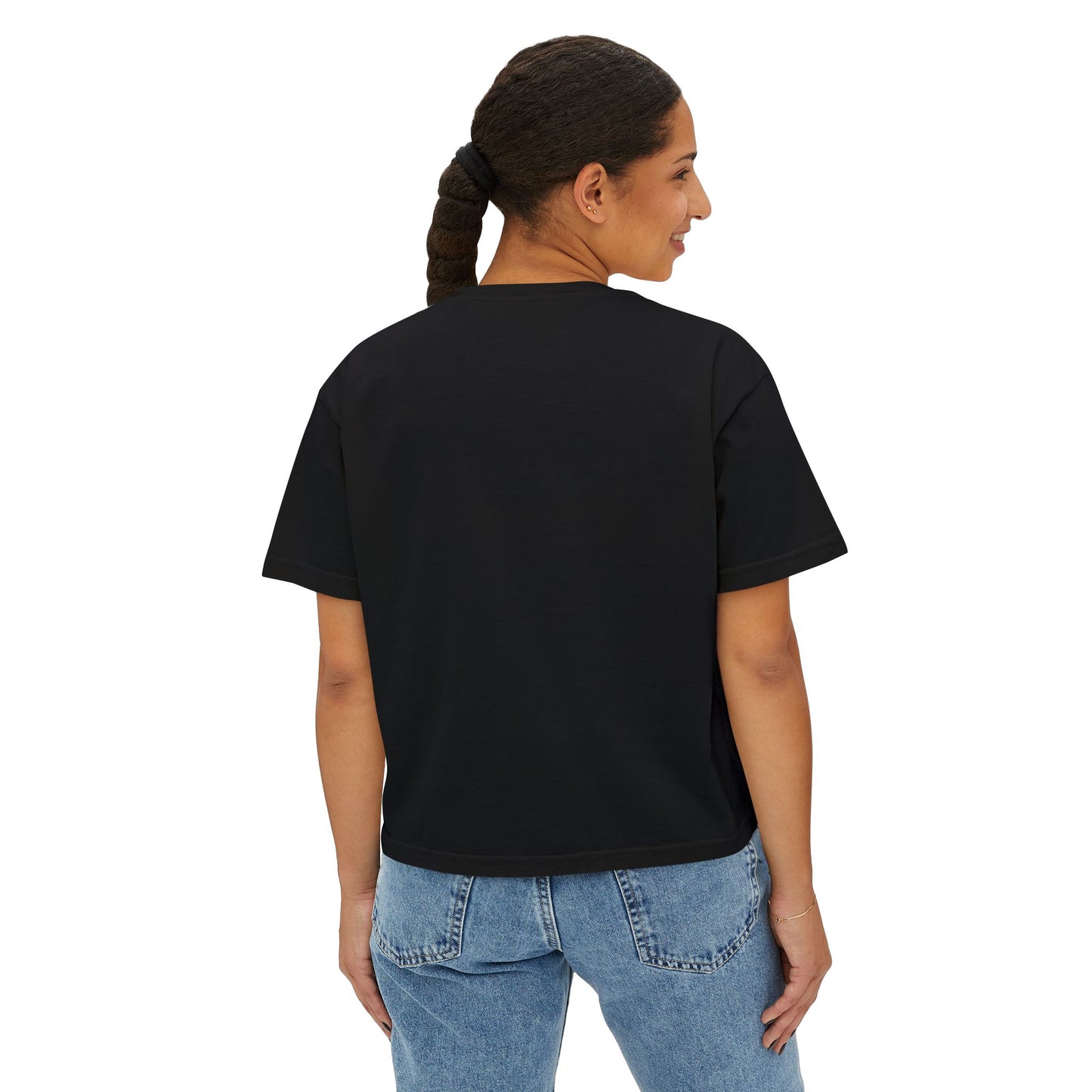 1834 Leaf Circle Women's Boxy Tee