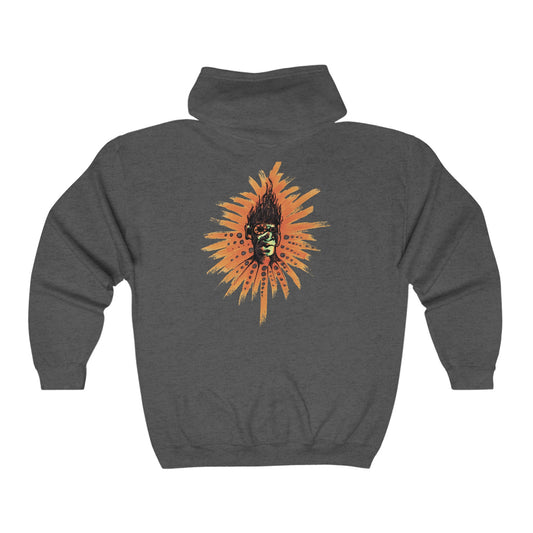 Orange Ya Feelin It....Unisex Heavy Blend™ Full Zip Hooded Sweatshirt