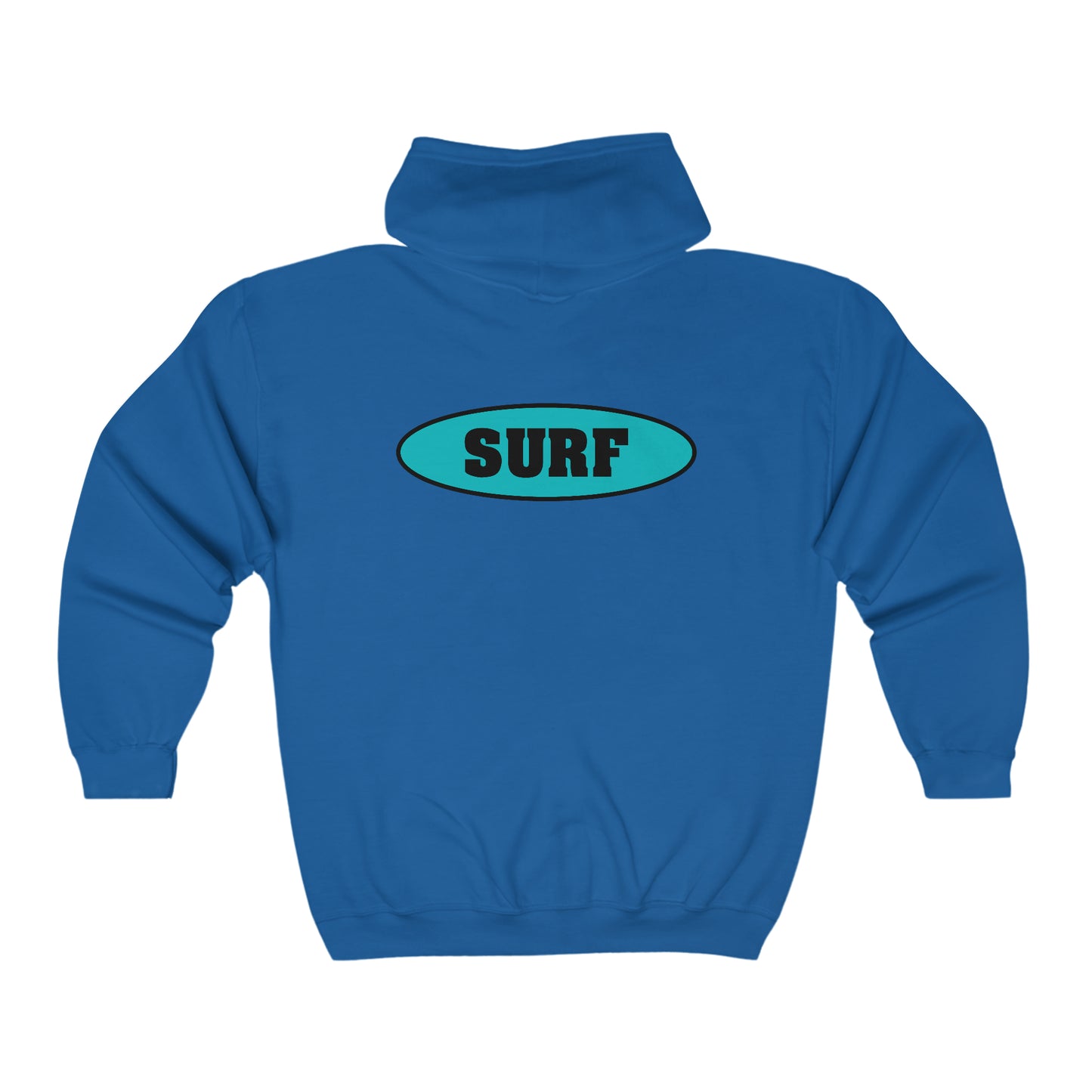 SURF..Unisex Heavy Blend™ Full Zip Hooded Sweatshirt