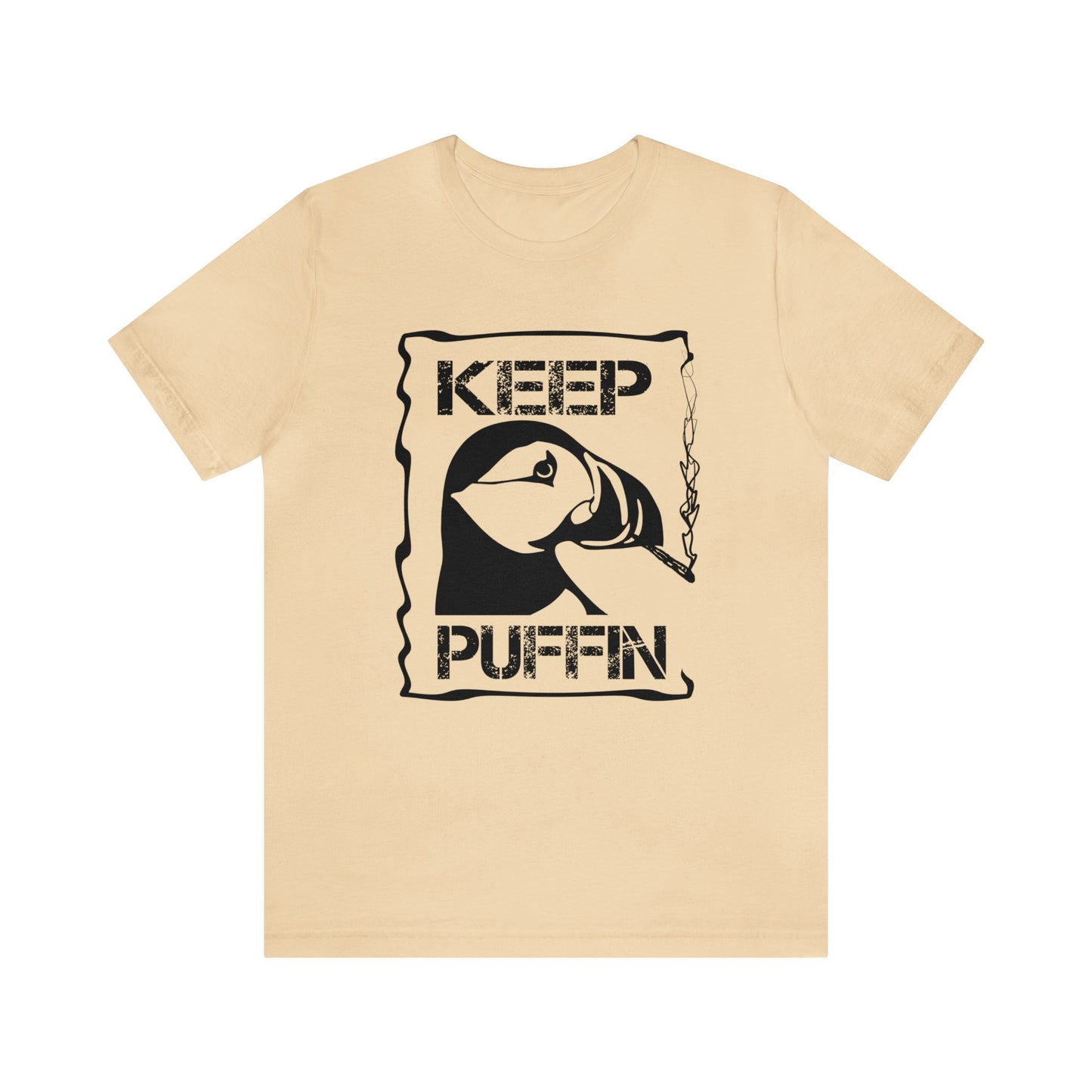 Keep Puffin..Unisex Jersey Short Sleeve Tee