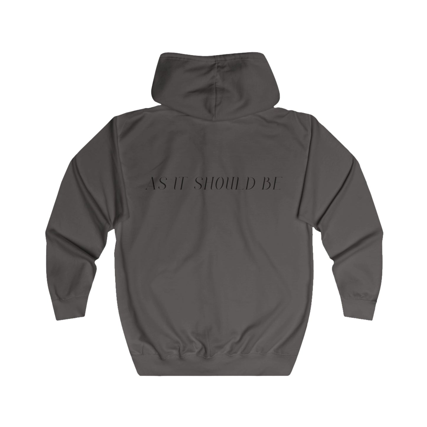 As It Should Be..Unisex Full Zip Hoodie