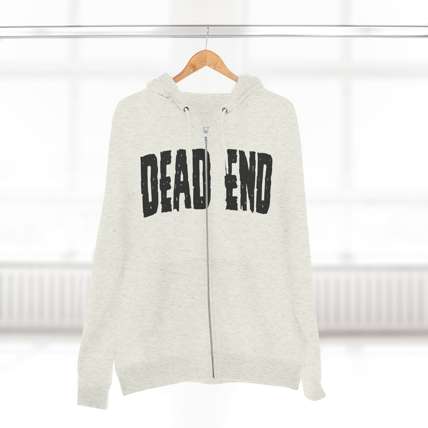 Dead End Unisex Zip Hoodie