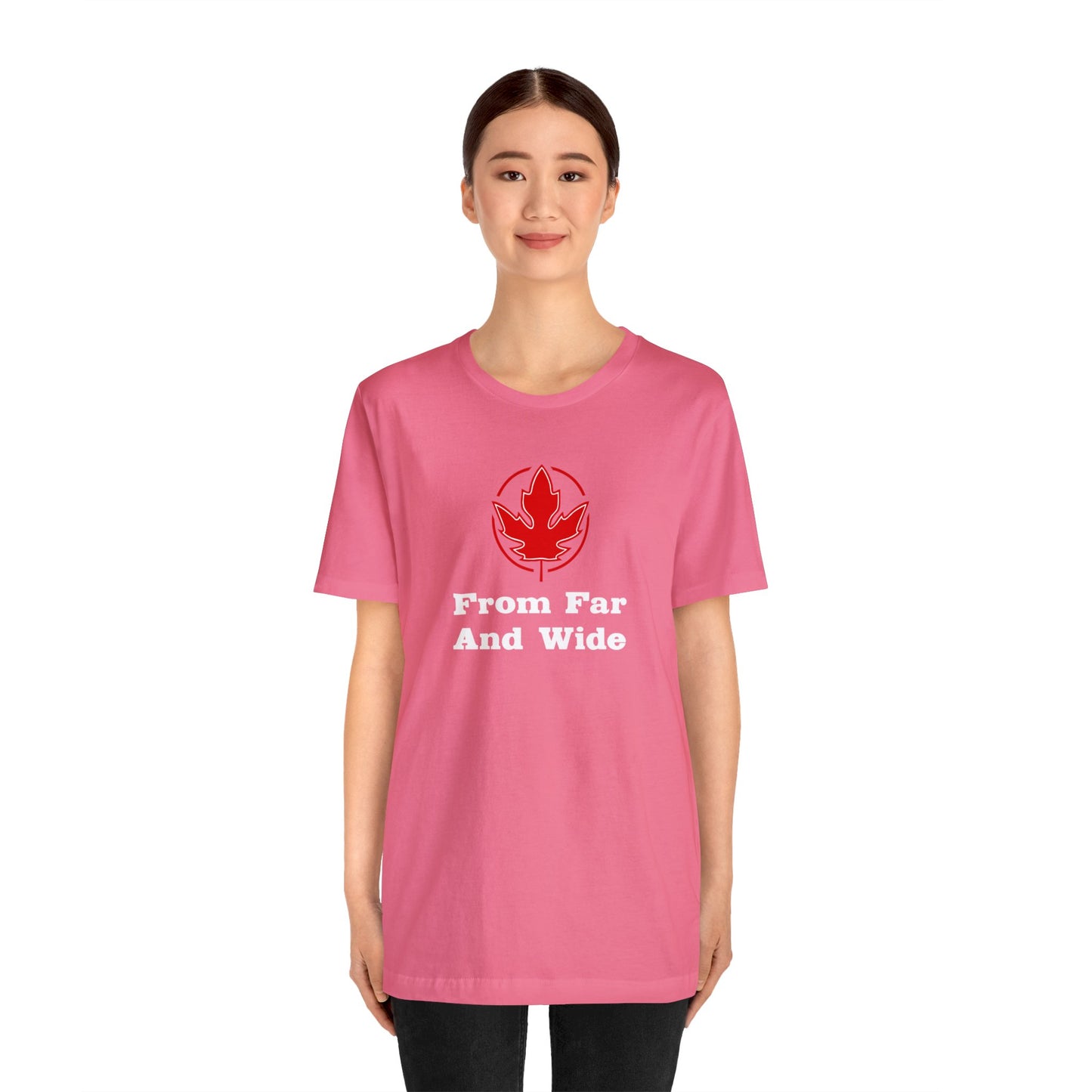 From Far..Unisex Jersey Short Sleeve Tee