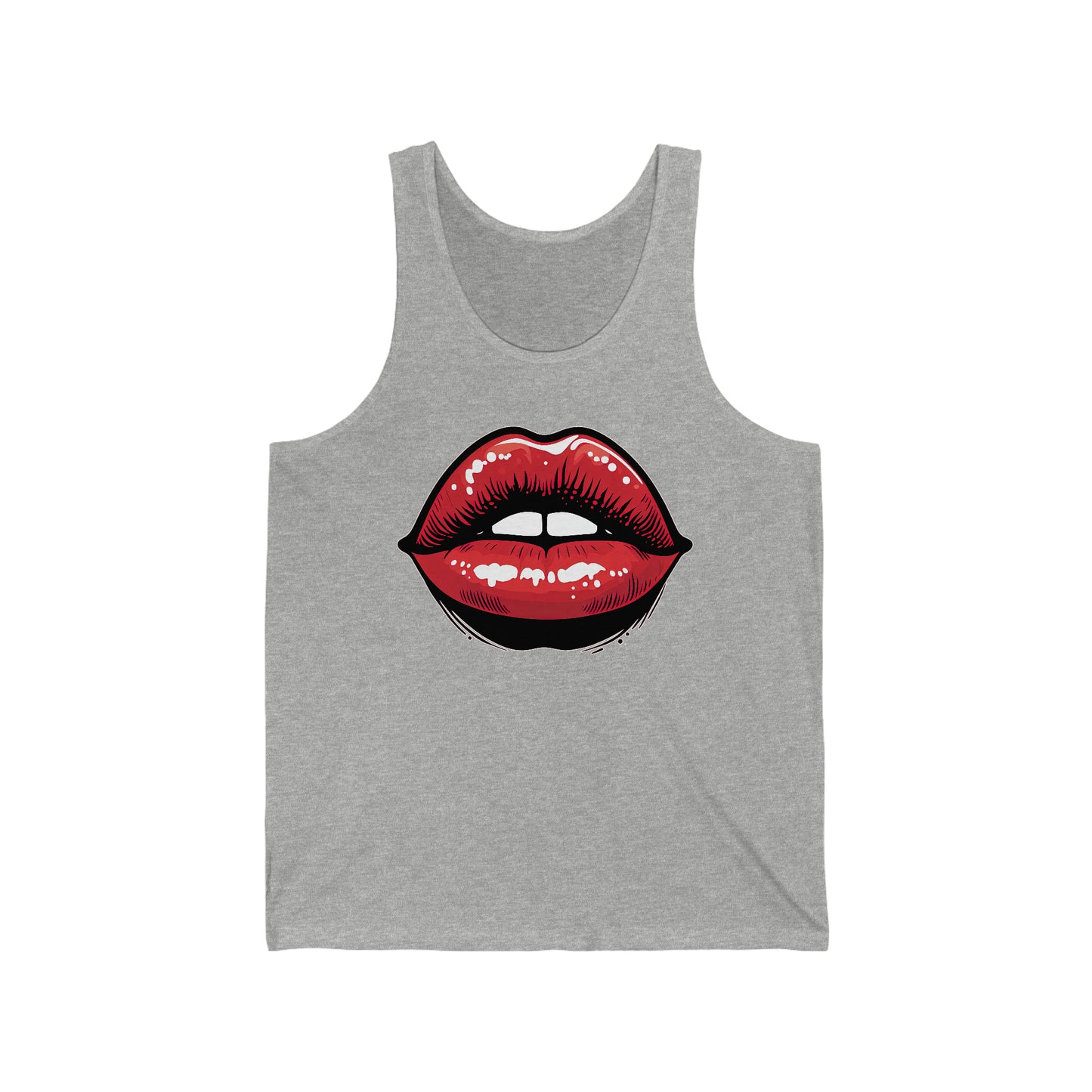 Lippable..Unisex Jersey Tank