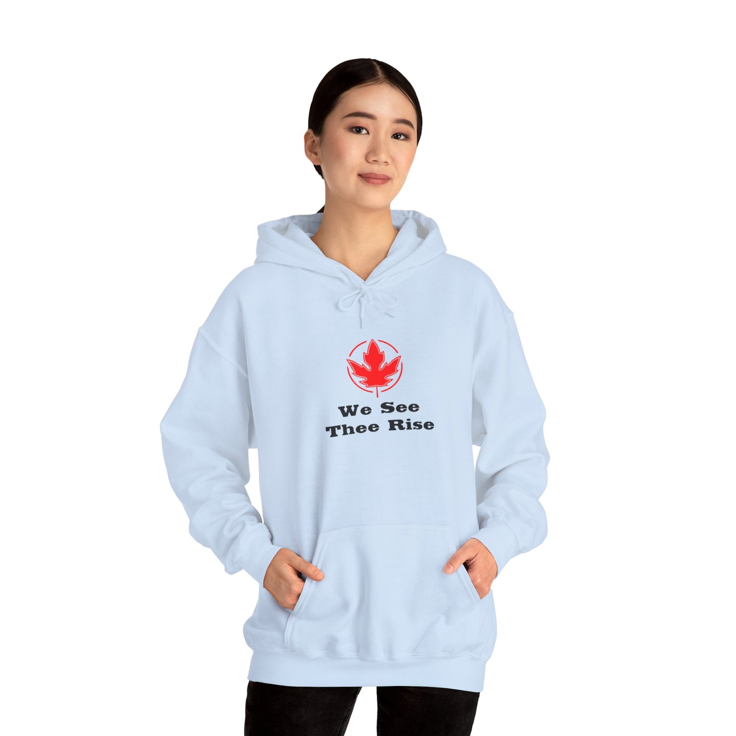We See Thee Rise.  Unisex Heavy Blend™ Hooded Sweatshirt