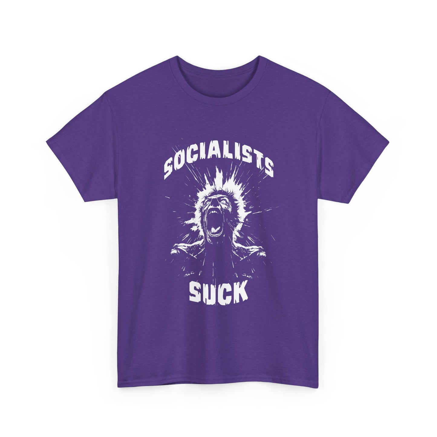 Socialists Suck Unisex Heavy Cotton Tee