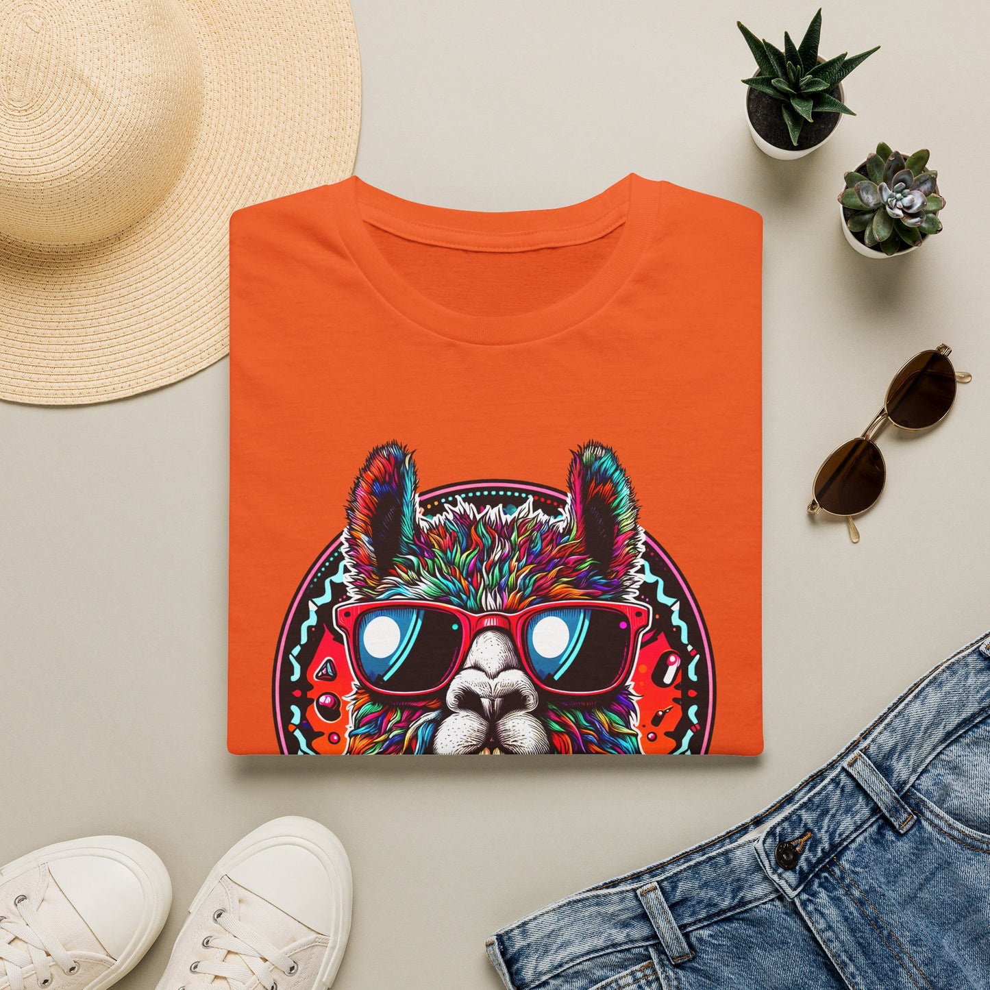 Mama Llama Unisex Softstyle T-Shirt