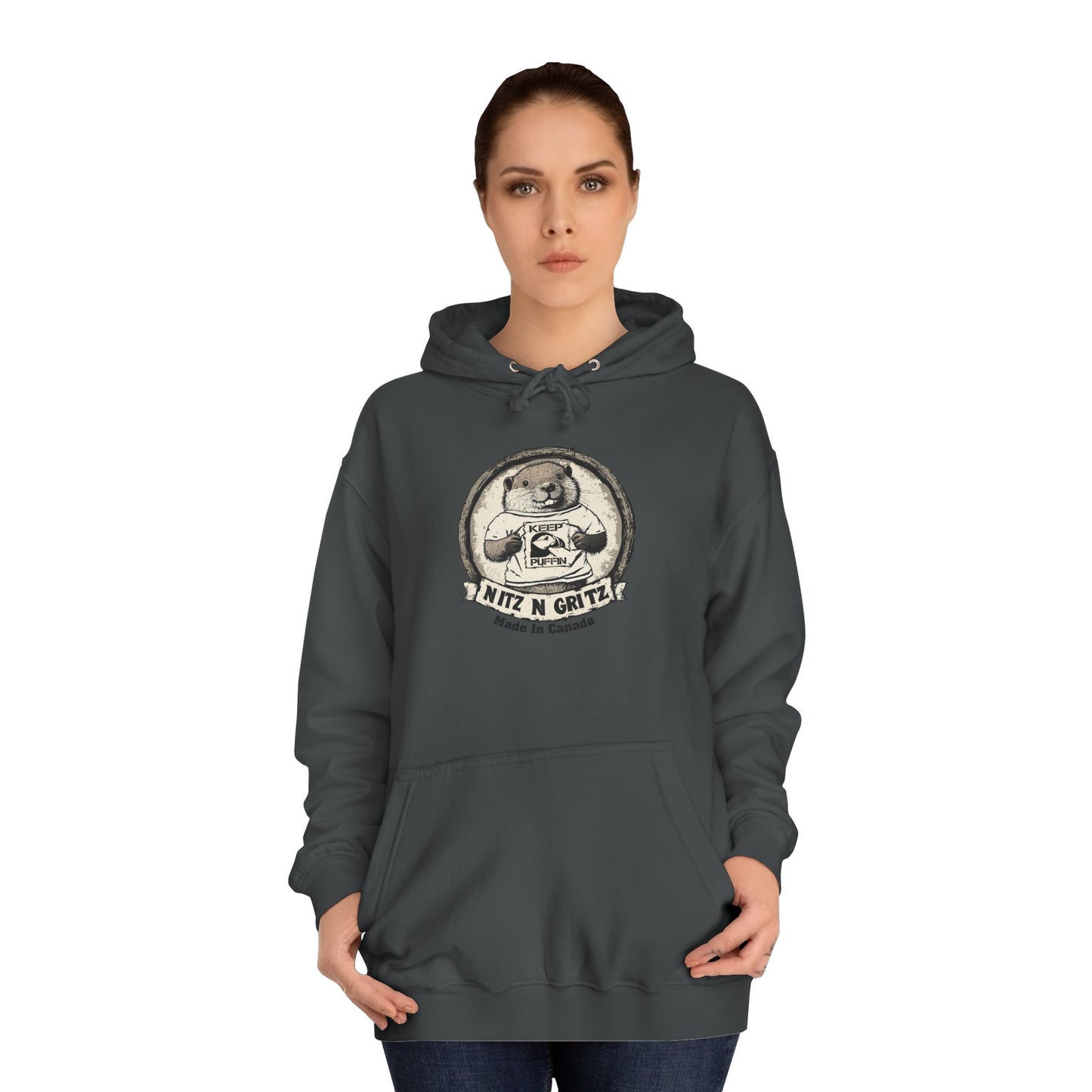 NitznGritz' Made in Canada KP Unisex College Hoodie