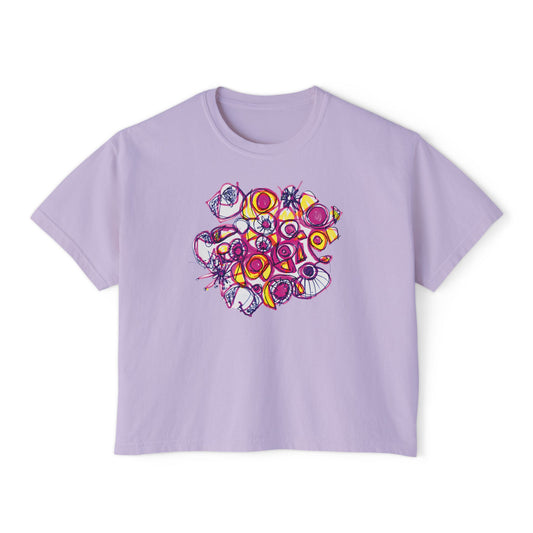 Arty Cloud Women's Boxy Tee