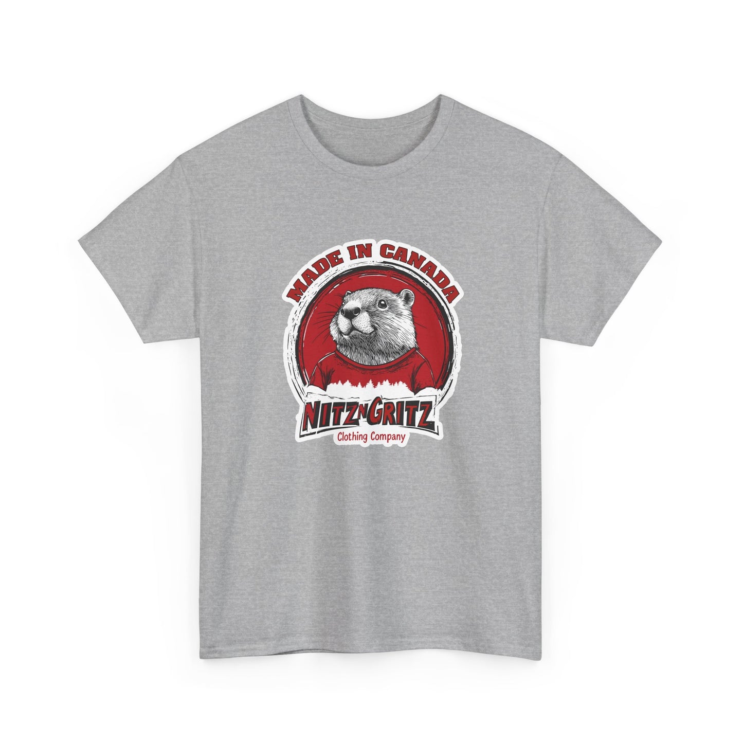 NitznGritz Made In Canada Unisex Heavy Cotton Tee