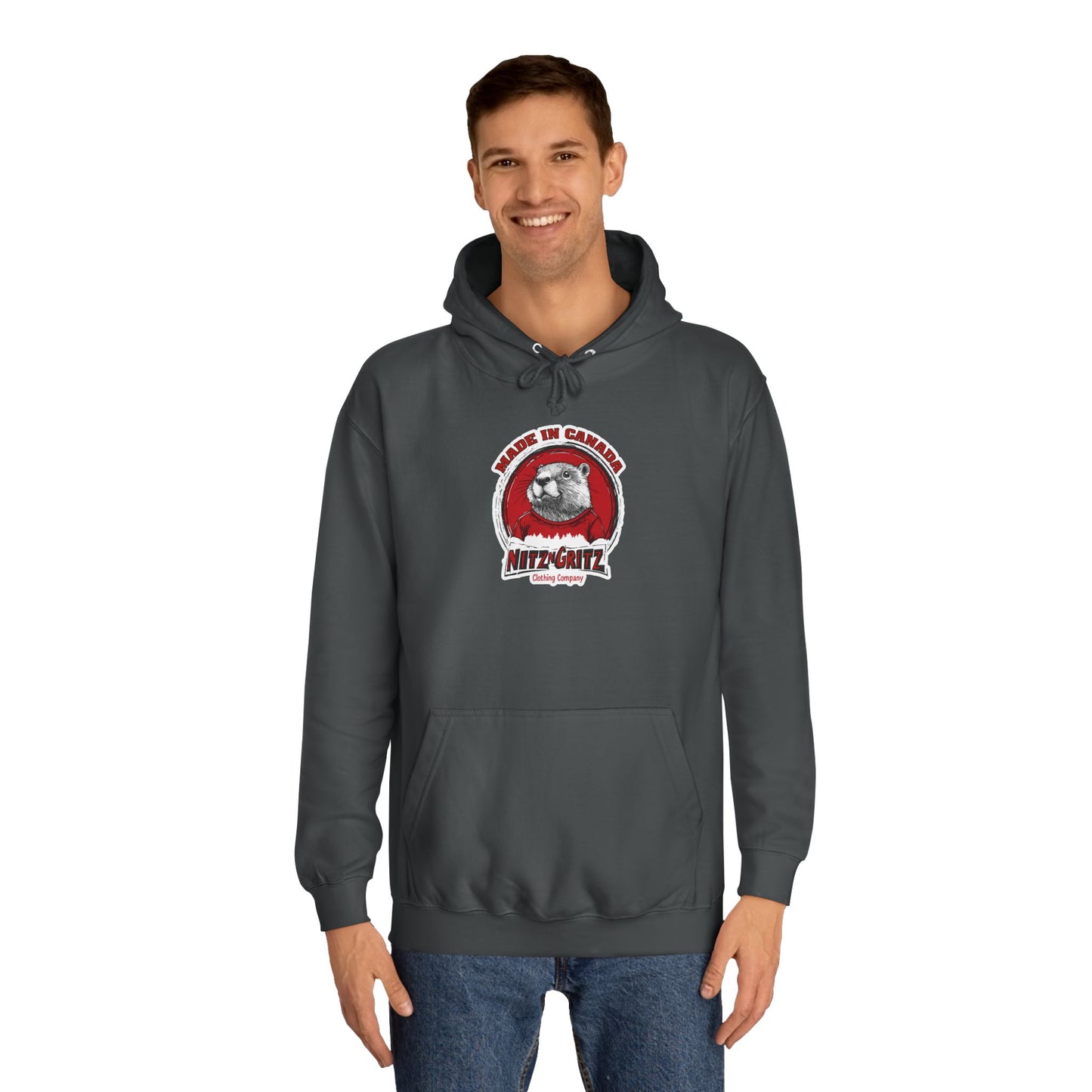 NitznGritz' Made in Canada Unisex College Hoodie
