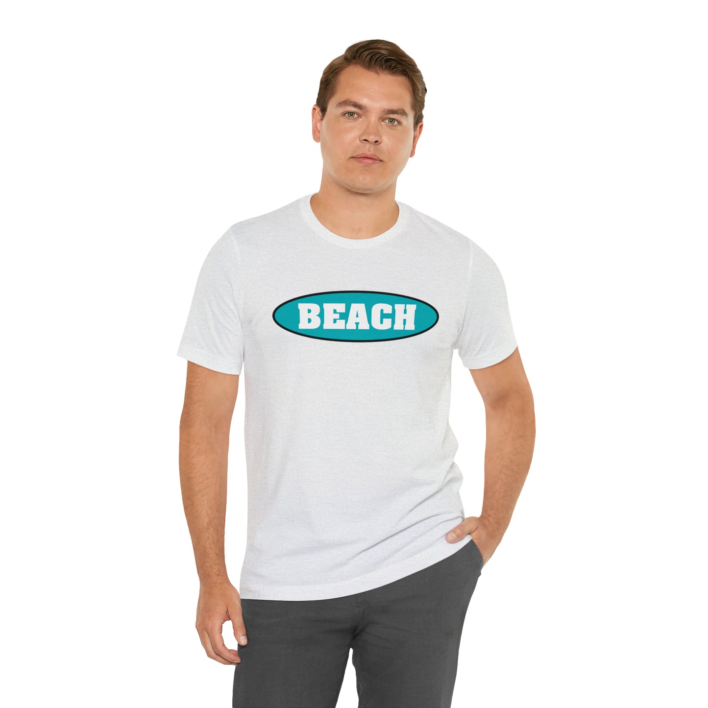 BEACH..Unisex Jersey Short Sleeve